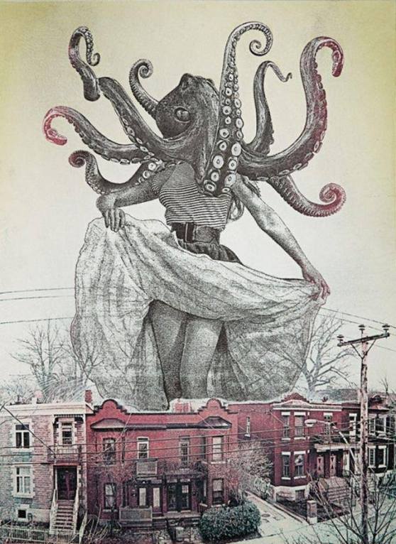 Jason Cantoro, octopus woman